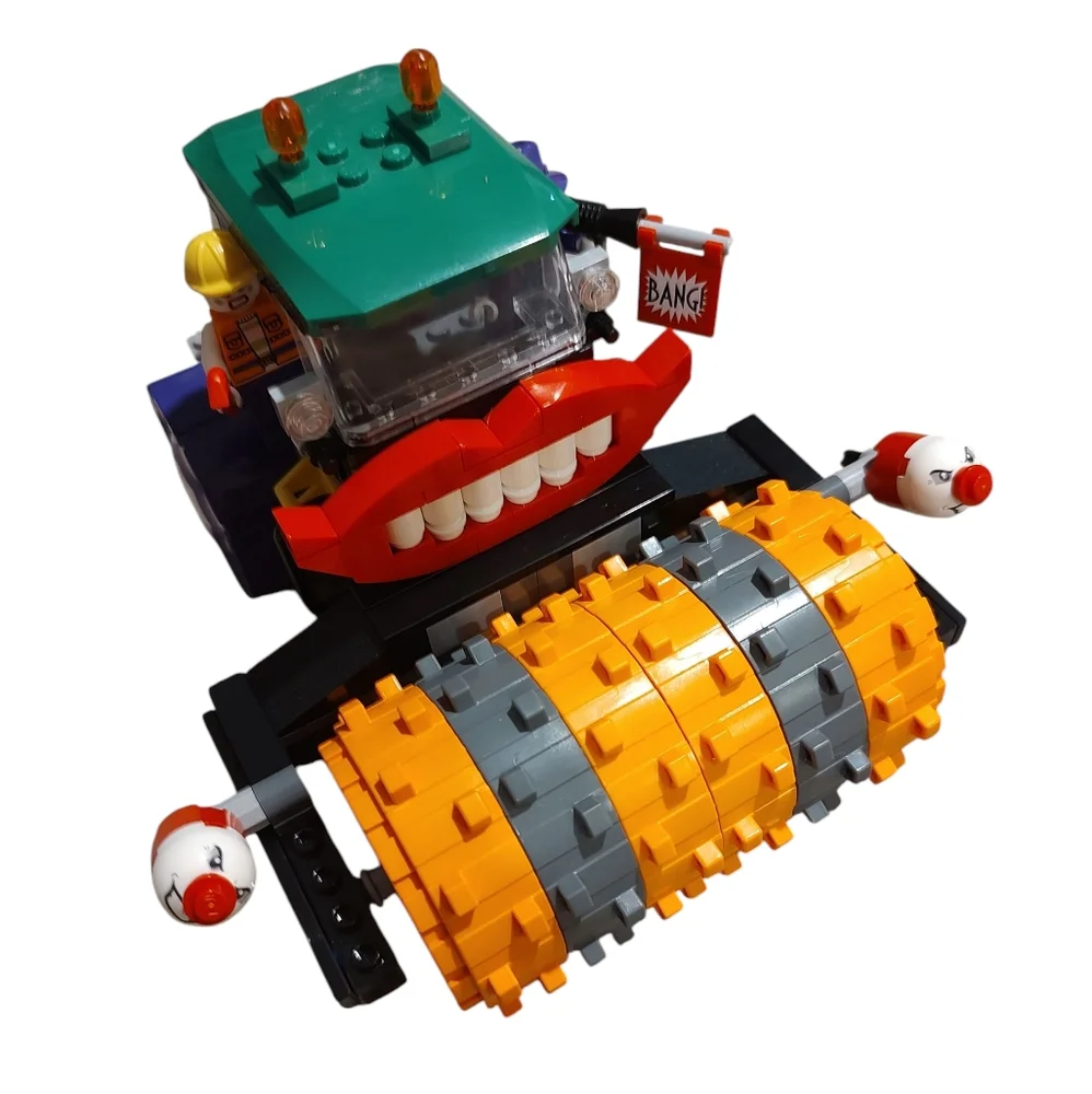 Retired Lego DC Comics Super Heroes Batman The Joker Steam Roller Set 76013